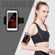 OEING running mobile phone bag arm bag arm wrist men's and women's special equipment mobile phone bag fitness sports mobile phone arm sleeve classic black 5-inch small size universal