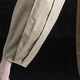 Coton Zimu et lin 2025 Vêtements printemps et été pour femmes, pantalon décontracté à neuf points, pantalon de fleur de harun lâche, mince, taille haute, pantalon de carottes polyvalents, 6636 Green militaire L (recommandé 115-125 Jin [Jin est égal à 0,5 kg]))
