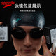 Speedo's new waterproof and anti-fog high-definition myopia swimming goggles for men and women with different degrees for left and right eyes, black myopia (supports different degrees for left and right eyes), different degrees for both eyes (please note)
