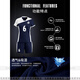 Aiqisen Volleyball Uniform Set Frauen für individuelles Wettbewerbstrainingsteam Uniform mit schnellen, atmungsaktiven Volleyball Sport Männer Training Anzug Axe-831 Frauen Red XL
