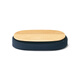 MUJI cushioned table that can be used on the lap, lap table, bed computer table, cushion tablet table, new product, navy blue, length 470*width 315*height 100mm