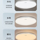 松下（Panasonic） led吸顶灯金银边适悦光遥控调光调色卧室灯简约大气客厅书房灯 18W双银边墙壁开关款HHXC1048L
