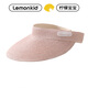 
Lemonkid children's cool fiber woven straw hat for boys and girls breathable sun protection sun hat casual simple adjustable hat wing fairy tale powder hat 50-56cm
