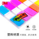 
3M report sticker extraction type indicator label paper notebook instructions page folder transparent anti-stick sticker water color bookmark fluorescent sticker index sticker student key classification One pack 683-6CF