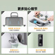 
Beiding (Buydeem) electric steamer, large-capacity household steamer, stewing and cooking, multi-purpose pot, smart visual electric stewing pot, double-layer timed insulation multi-function pot, stainless steel steamer, G56A shallow fir green, two-layer steamer rack + glass stewed pot + white plate 10L