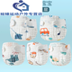 Shantoulin Village Gauze Diaper bébé coton pur tissu lavable bébé anneau urine nouveau-né couches couches couches de couches s code 0-3 mois 10 Jin [Jin est égal à 0,5 kg] 1 S Code 0-3 Baby Pure Cotton T-Type Diaper White White Pure Five-Shice
