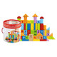 Bloques de construcción de grano grande de madera Hape Bloques de construcción de educación temprana de juguete infantil
