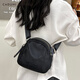 CADUNI KAISER Bag Women's Bag Casual Canvas Breast Bag Light Luxury Sports Crossbody One Shoulder Birthday Gift Premium Sense Gift Gift for Girlfriend Wife [Early Night Black] Student Girlfriend Practical and Heart-wedding Brand Niche versatile and high-end fashion commuter waist bag
