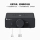 FOSI AUDIO V3 desktop mini pure power amplifier HIFI fever-grade high-power 2.0 channel small wired household portable power amplifier black without power adapter