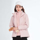 BRELRMON韩版冲锋衣女男防风户外防寒三合一保暖可拆卸滑雪登山服夹克外套 HS12805粉色-女 XL