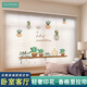 
Venetian blinds/folding curtains/Roman curtains Shangri-La curtains blinds Living room bedroom bay window floor-to-ceiling windows without shading 13571 Flower Fairy 1 piece