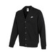 Nike (NIKE) men's knitted cardigan spring new trendy and casual stacked embroidered jacket FN3899-010 S