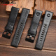 
Cartervin adapted to Diessy leather strap DZ7257 1657 4323 7314 7313 7371 series head leather black with nails gold buckle 22mm