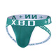 Herrenunterwäsche sexy und interessante Doppel-Tanga m Herren tangsexy u konvexe Tanga atmungsablöser sexy Unterwäsche exponierte Doppel-Tanga große Männerunterwäsche Schwarz L (Empfohlen 110-130 Jin [Jin gleich 0,5 kg])