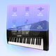 MEIRKERGR MK-821 piano key multi-function intelligent 61 key electronic piano children's beginner musical instrument connection USB disk + stand gift bag