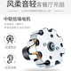 Zolee Zoomlion Wind Power Homeving Потолочный вентилятор звук световой спальня гостиная пластиковая дистанционное управление комаром сетевая кровать вентилятор Небольшой электрический вентилятор/ диаметр 1050 мм + крюк + расширительный винт