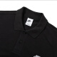 Nike (NIKE) official T-shirt for men, new spring and summer running sports casual wear breathable fast drying short-sleeved lapel polo shirt for men, FN3895-010/Full cotton skin-friendly/black/strongly recommended S 165 (recommended 110-130Jin [Jin equals 0.5 kg])