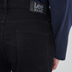Lee [Ende von Zhang Linghe] Frühlings- und Sommer-Mid-Waist-Kegel Daily Slimming Classic Classic-Jeans-Jeans-Jeans-Trend Black (731 bequemer, verjüngter Stil) 38 (180-190jin [Jin entspricht 0,5 kg] optional))