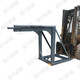 Forklift heightening lifting arm loading and unloading ton bag glass forklift heightening modified ton bag rack 2 tons total length 2.5 meters high 1.2 meters