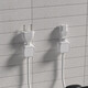 Costin Magnetic Cable Storage Mobile Phone Kabel Ladekabel Fixer Desktop kostenlos löchern-freie Drahtschnalle Selbstkleber Magnetkabelspeicher [schwarze 3 Pakete]