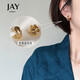 Jay 2025 New Mosquito Repellent Disc No Piercing Ear Clip Women's Clip-on Earrings as Birthday Gift for Girlfriend