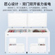 Haier [PCM Inner Liner] Freezer horizontal d'une capacité de 600 litres ou plus de grande capacité Réfrigération à température ultra-basse et réfrigérateur à interrupteur en un clic de congélateur Réfrigérateur de fruits de mer à refroidissement rapide et 719 litres] 719HEZ 丨 -38 degrés 丨 Contrôle électronique de la température