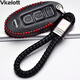 Suitable for 2022 Nissan Qashqai Key Case 21 Dongfeng Nissan Qashqai genuine leather bag 15-19 men's buttons D (one-click start 2 buttons) full package_Coffee