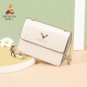 Scarecrow bag women's leather shoulder bag light luxury high-end crossbody bag small square bag 2024 birthday gift