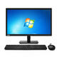 Lenovo Computer Desktop-Konsole Core i3i5i7 Monitor, Unabhängiges Display Office Online-Kurs Erlernen der vollen Desktop-Spiele i7-6700+16G+740G+GTX1050 Grafik, 90% neue Konsole+22-Zoll-Markenmonitor