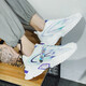
MVPBOY new casual shoes for men in autumn student dad shoes for men Korean style breathable running sports shoes for men soft sole running shoes for men super awesome X9920 white purple 39
