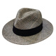 TOCHINO Gran tamaño, el sombrero de jazz de verano de gran tamaño, el sombrero de jazz de verano, el sombrero de la mano del sombrero solar de los hombres, la protección del sol, la imagen del sol, la imagen del color de la sal natural, la hierba de sal natural L (58.5-62 cm) también equipado con cuerda a prueba de viento