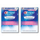 Crest Hong Kong version imported Crest teeth stickers shine white 28 pieces of teeth yellow tea stains 3d bright white gentle glue whitening teeth 14 pairs (28 pieces)