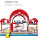 Hape Deutschland Hape Bahngleis Spielzeug Holzbaubaubaugruppe Set Multifunktion Kinderzug Spielzeug Luxus-Bahnhof E3725