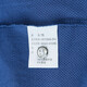 Hongdu kurzärmelige T-Shirt Herrengeschäft mit mittlerem Alter lässig dünn Lösches Blau-Arbeit Gentleman's halbärmelig T-Shirt Blue Th6223-1 M 170/88a