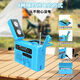JANRYZONE Bluetooth multi-function radio hand crank power generation solar charging SOS lighting reading portable home disaster prevention military green