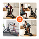 Aconnordick new dynamic bicycle 03122/S10i household silent touch color screen light commercial fitness bike magnetron resistance/10-inch color screen-s10i
