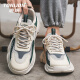 Tang Lion (Tonlion) Herrenschuhe Sommer Mesh Schuhe Herren Trendy Casual Sports Schuhe Herrendicke Vaters Schuhe Trendy Schuhe Reisgrün Größe 42