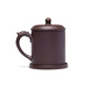 Centennial Liyong Yixing purple sand cover cup pure handmade original mineral purple mud dragon ball compartment cup tea water separation cup office tea cup