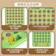 功斌儿童翻翻棋消消乐对对碰双人对决益智动脑专注力训练玩具亲子互动 [大号动物款36棋子]双人对战