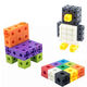 
Cute Tu digital square toy building blocks 1-100 children's assembly toys cube squares Montessori mathematical puzzle [box] 270 squares + drawings