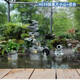 泉韵户外自家水池假山造景循环流水瀑布风水轮庭院子花园露台景观摆件 9039大山+5010小山183CM高 看图