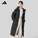 Adidas (adidas) winter women's hooded long duck down sports and casual down jacket S size