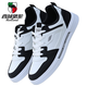 Western Camel (VANCAMEL) Men's Shoes 2025 New Autumn Leather Sports and Casual Board Shoes Men's Versatile Fashion White Shoes White and Black 9910[K] 40 250mm
