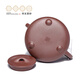 Centenary Liyong Yixing famous purple clay teapot purely handmade teapot Kungfu tea set original ore bottom trough Qingjingzhou Tangyun stone ladle teapot green bottom trough 295ml