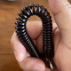 Quqiuwu cuerda elástica de la cuerda telescópica llave de la llave del teléfono móvil la cuerda del resorte de la cadena larga cintura colgante colgante de la cuerda creative llave del anillo del resorte del resorte 1
