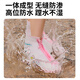 Couverture de botte de pluie de la pluie pour enfants de Lemonkid Cover de chaussure de pluie à fond plat garçons et filles couverture de chaussures imperméables anti-glipt Leco Huang S