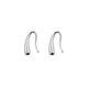 Simple texture water drop ear hook women's niche design fashionable and versatile daily casual style earrings earrings water drop earrings