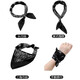 Nueva técnica diadema de cabello para hombres Boy Street Street de modernas Hip-Hop Personalidad deportiva Running Ins El sudor que absorbe la diadema de los hombres negros