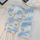 
Pajamas for women, three-piece set chiikawa summer short-sleeved loose casual and cute little eight-sleeved home clothes for outdoor wear KK14116 XL [recommended 120-135 Jin [Jin equals 0.5 kg]]