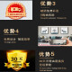 科芝入户玄关抽象圆形装饰画现代轻奢走廊过道挂画竖版客厅背景墙壁画 K11303 直径60*40*30【三联】 质感布纹膜【PVC包边】